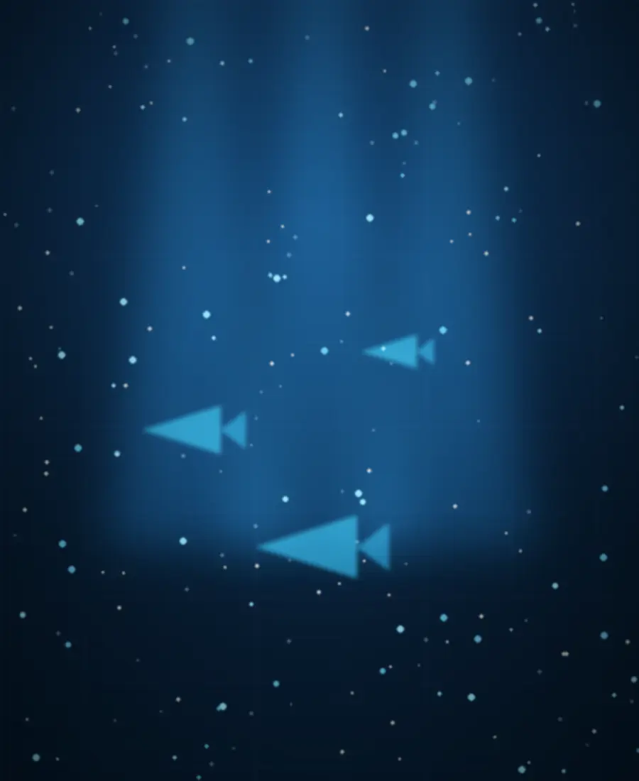 Underwater fishing game artwork